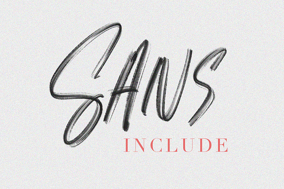 Alosia SVG Brush Font Free Sans in Sans-Serif Fonts - product preview 6
