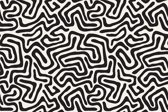 Labyrinth. Seamless Patterns Set in Patterns - product preview 1