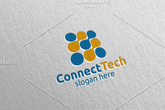 Technology Logo and electronic 1 in Logo Templates - product preview 2