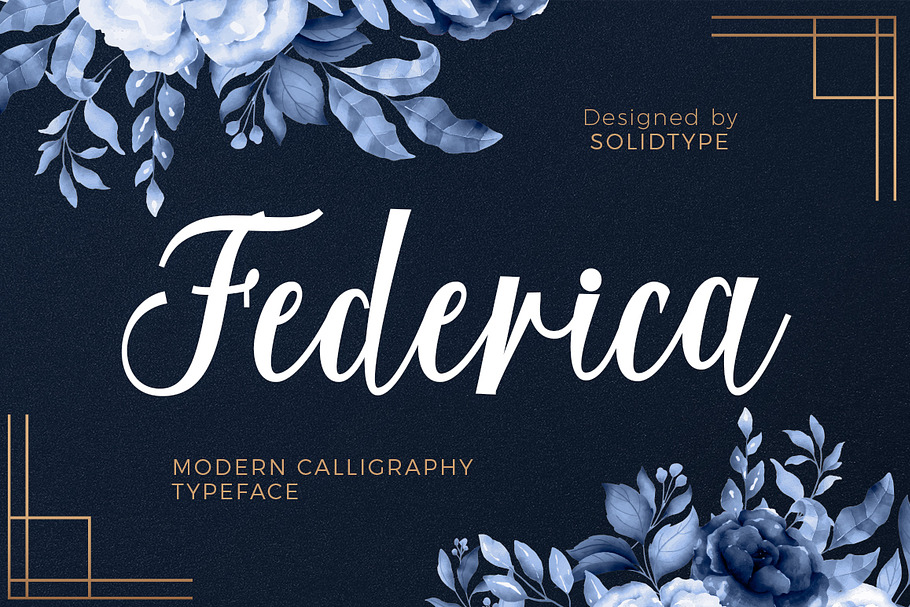 Federica Script in Script Fonts - product preview 8