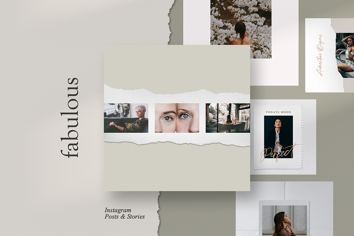 Fabulous PSD Template in Instagram Templates - product preview 8