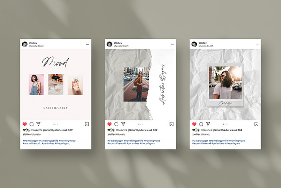 Fabulous PSD Template in Instagram Templates - product preview 8