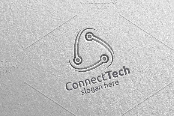 Technology Logo and electronic 3 in Logo Templates - product preview 4