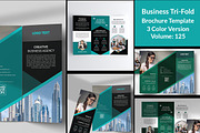 Business Tri-Fold Brochure Template