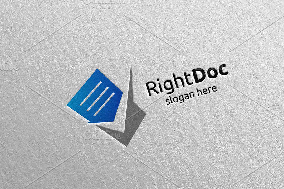 Document Sheets Logo Template 9
