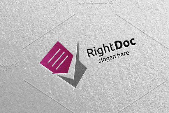 Document Sheets Logo Template 9 in Logo Templates - product preview 1