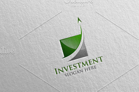 Invest Marketing Financial Logo 13 in Logo Templates - product preview 2
