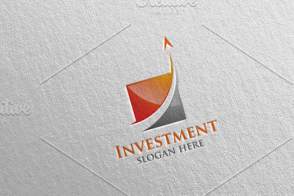 Invest Marketing Financial Logo 13 in Logo Templates - product preview 3
