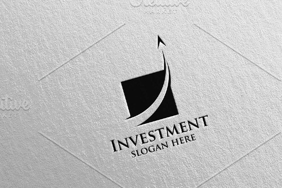 Invest Marketing Financial Logo 13 in Logo Templates - product preview 4