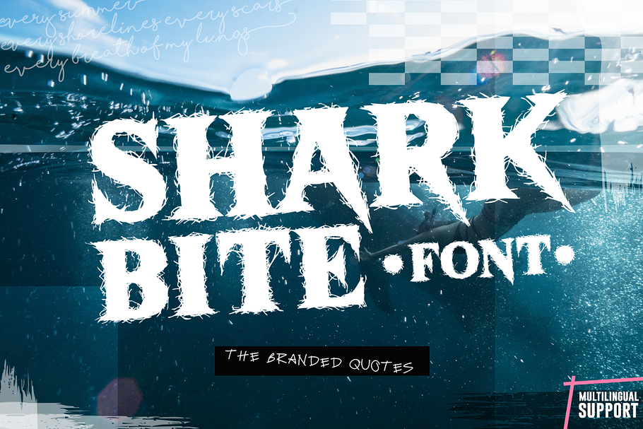 Sharkbite Font