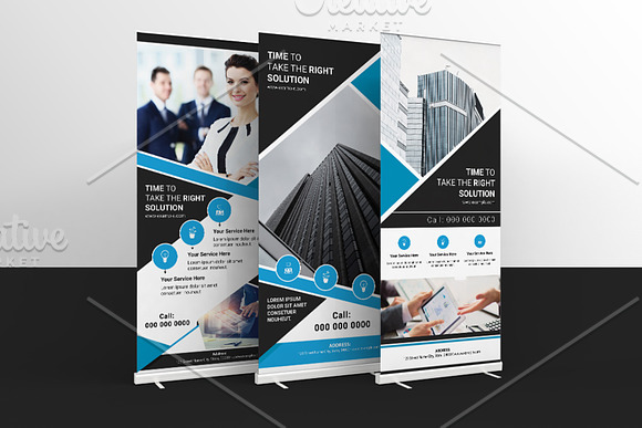 Business Roll-Up V24 in Stationery Templates - product preview 4