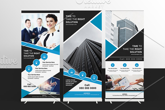 Business Roll-Up V24 in Stationery Templates - product preview 5
