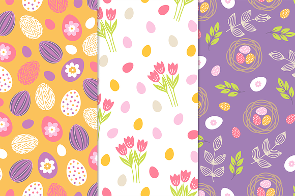12 Easter Seamless Patterns in Patterns - product preview 2