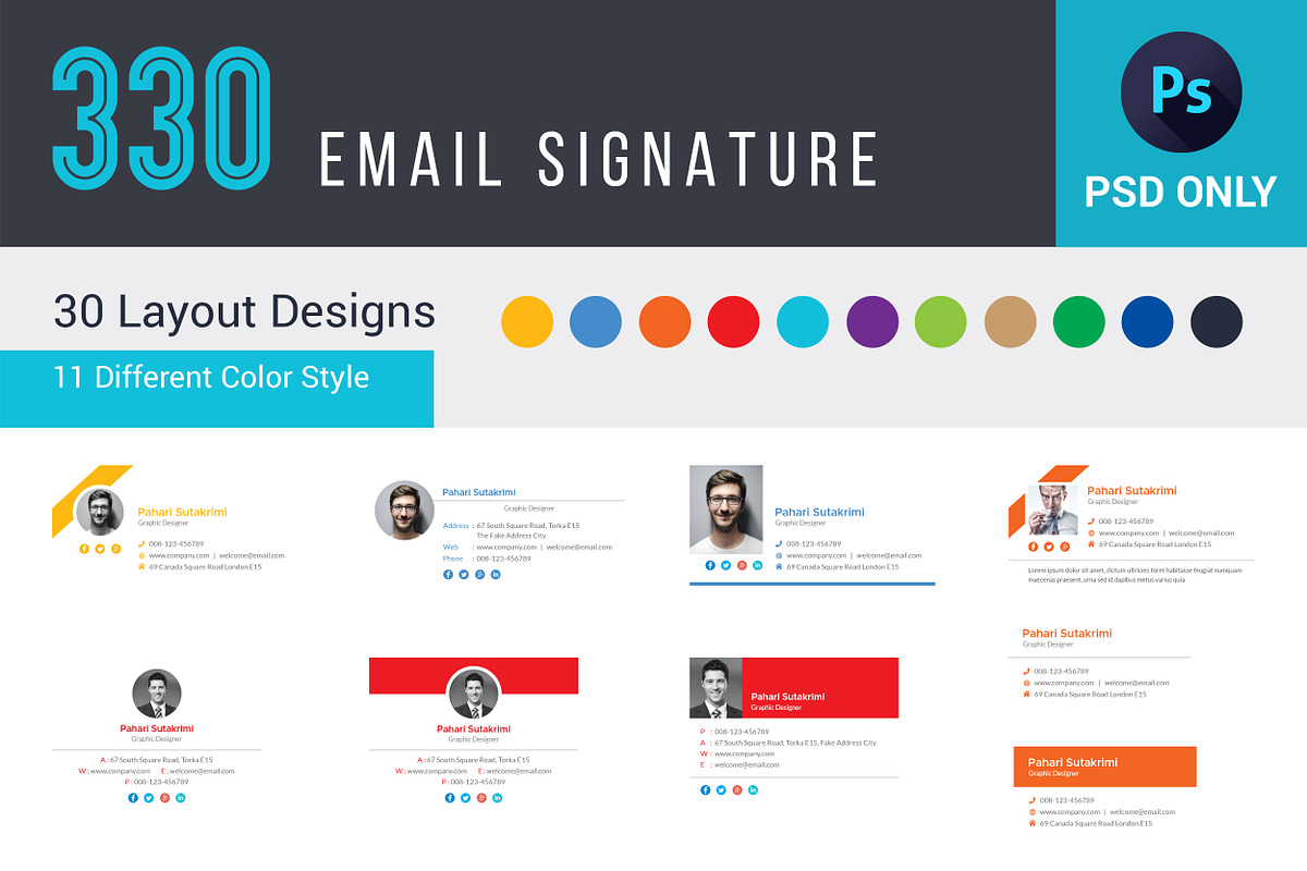 Email Signature in Email Templates - product preview 8