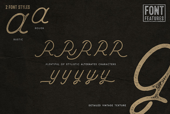 TakeTrails Script Vintage Typeface in Display Fonts - product preview 5