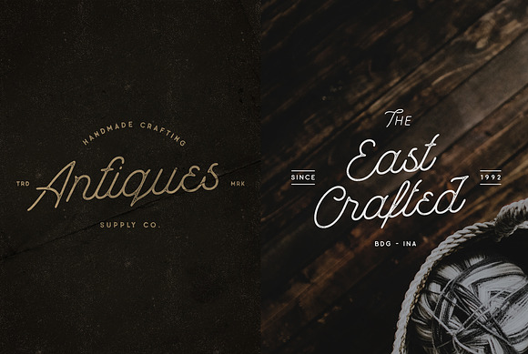 TakeTrails Script Vintage Typeface in Display Fonts - product preview 9