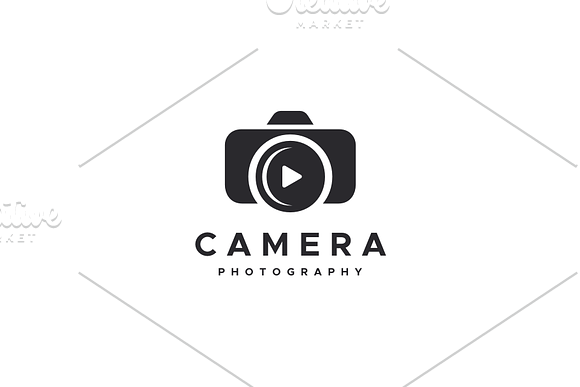 Camera Play Logo in Logo Templates - product preview 2