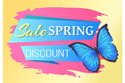 Spring Sale Poster Discount -45