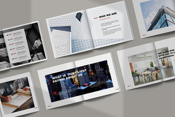 DOUX - Portfolio Brochure Template in Brochure Templates - product preview 1