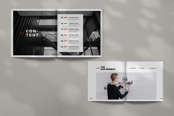 DOUX - Portfolio Brochure Template in Brochure Templates - product preview 2