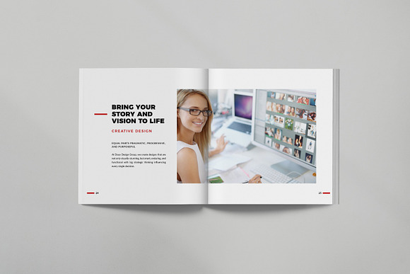 DOUX - Portfolio Brochure Template in Brochure Templates - product preview 4