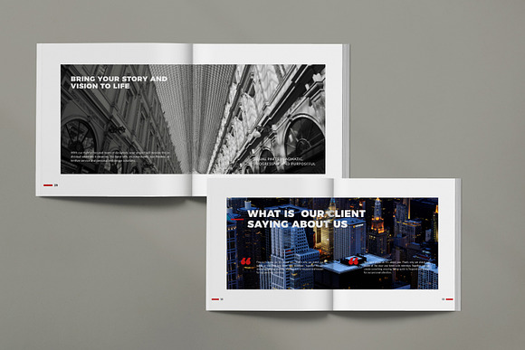 DOUX - Portfolio Brochure Template in Brochure Templates - product preview 5