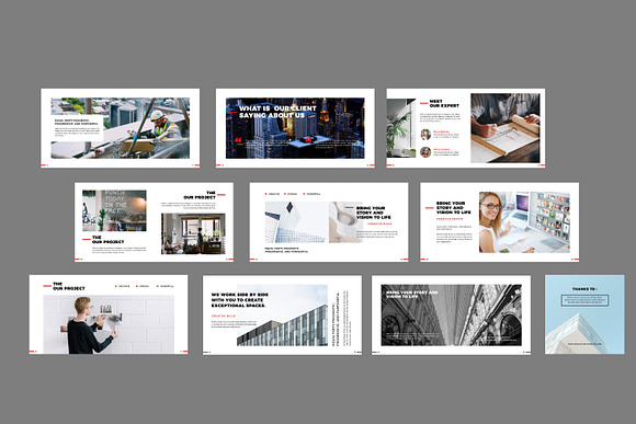 DOUX - Portfolio Brochure Template in Brochure Templates - product preview 7