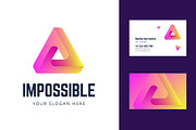 Impossible triangle logo