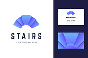 Stairs logo and business card