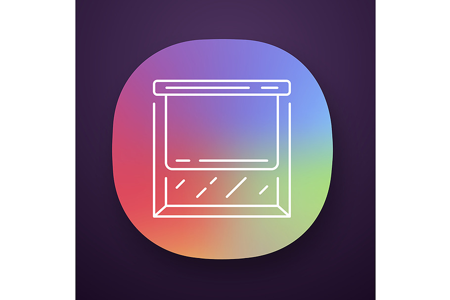 Roller shades app icon in Icons - product preview 8