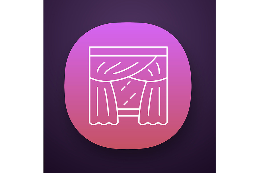 Priscilla curtains app icon in Icons - product preview 8