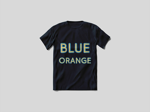 Blue Orange Color SVG Font in Symbol Fonts - product preview 1