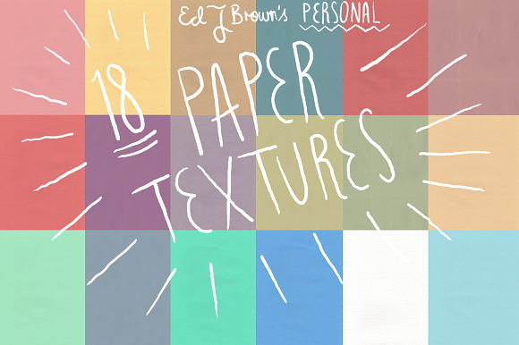 18 Super Duper Paper Textures in Textures - product preview 1