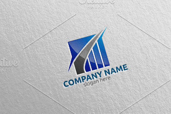Invest Marketing Financial Logo 15 in Logo Templates - product preview 1