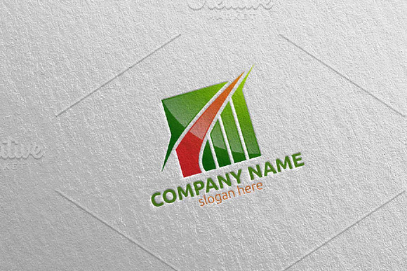 Invest Marketing Financial Logo 15 in Logo Templates - product preview 2