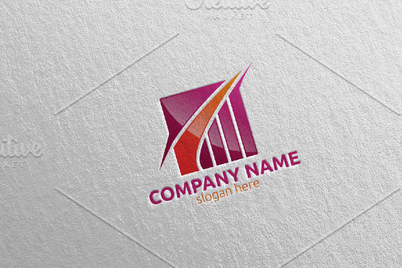 Invest Marketing Financial Logo 15 in Logo Templates - product preview 3