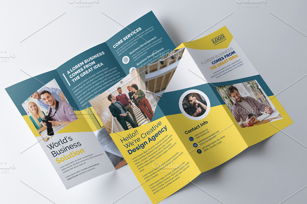 Tri-fold Brochure in Brochure Templates - product preview 8