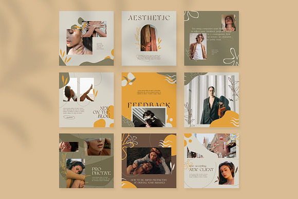 Maon Marketing Instagram Templates in Instagram Templates - product preview 1