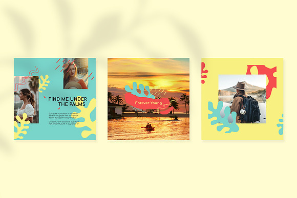 Vacay Instagram Templates in Instagram Templates - product preview 6