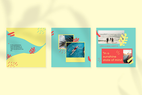 Vacay Instagram Templates in Instagram Templates - product preview 8