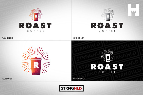 Coffee Brand Vector Logo Template in Logo Templates - product preview 2