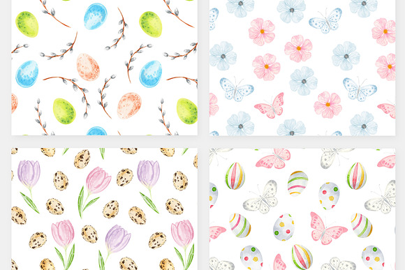 Watercolor Easter bundle. Bunny. in Illustrations - product preview 16