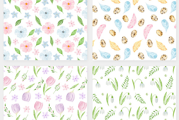Watercolor Easter bundle. Bunny. in Illustrations - product preview 17