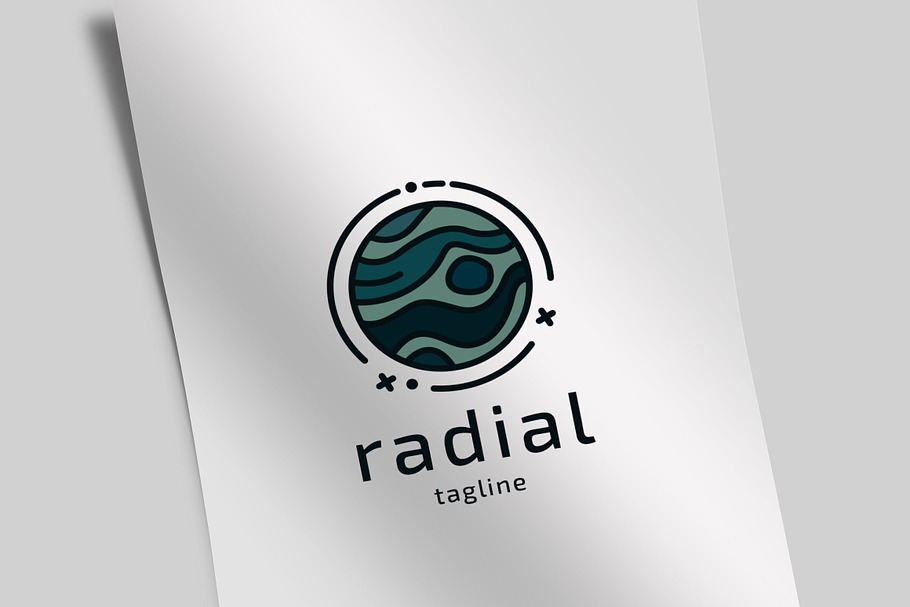 Radial Logo in Logo Templates - product preview 8