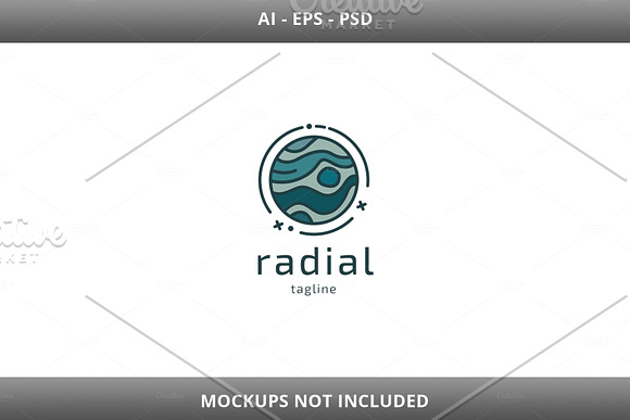 Radial Logo in Logo Templates - product preview 1
