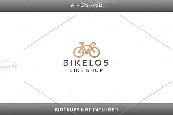 Bike Logo in Logo Templates - product preview 4