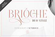 Brioche - (ExtraLight & SemiBold)