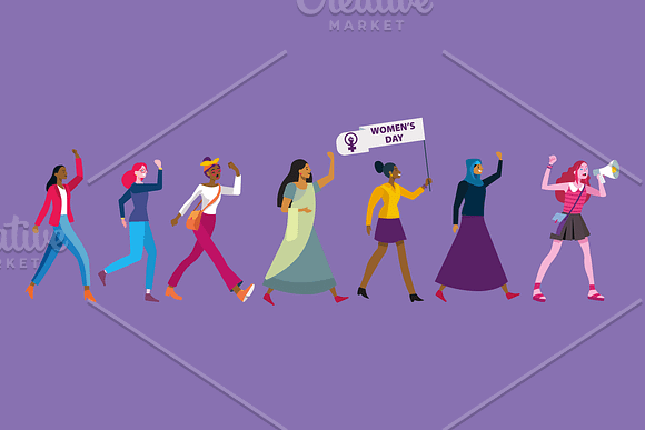 International Women's day in Illustrations - product preview 1