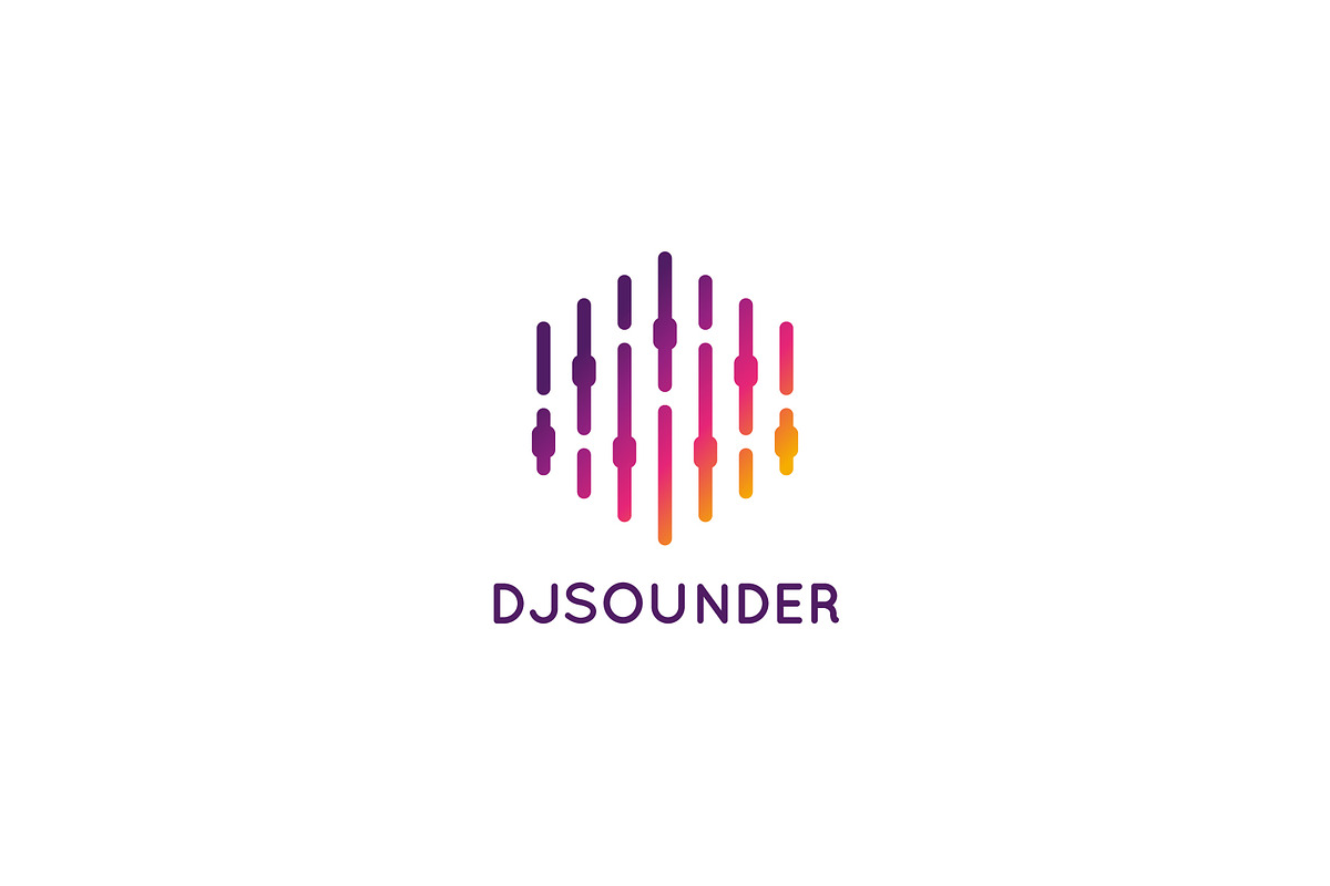 Dj Sound Logo in Logo Templates - product preview 8