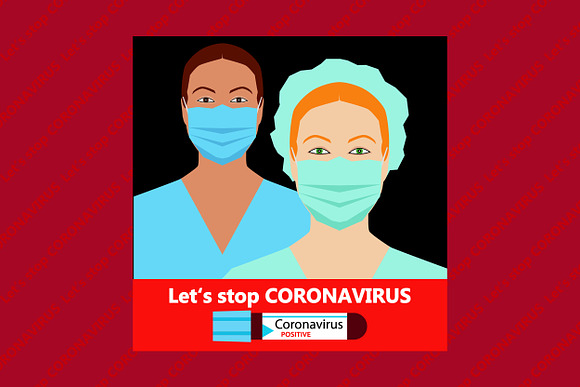 Coronavirus in Illustrations - product preview 1